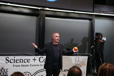 Ferran Adrià speaks at Science and Cooking Ferran Adrià speaks at Science and Cooking