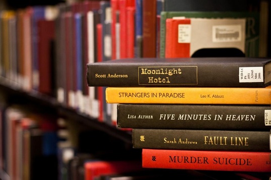 Stacked Book Poetry