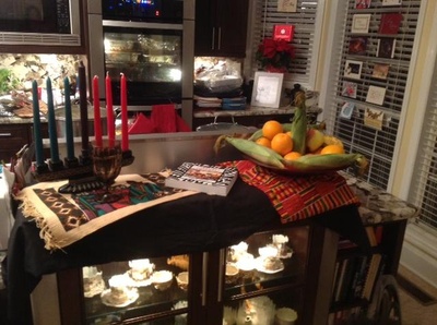 Kicking off Kwanzaa Kicking off Kwanzaa
