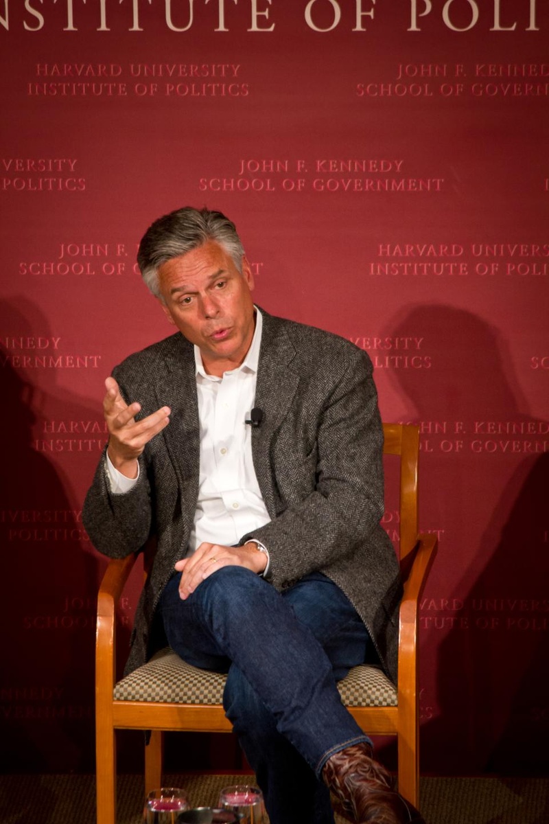 Jon Huntsman Speaks at IOP Jon Huntsman Speaks at IOP