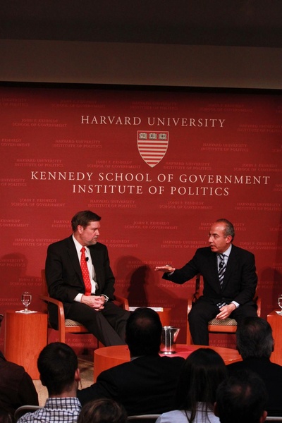 President Calderon at the JFK Forum President Calderon at the JFK Forum