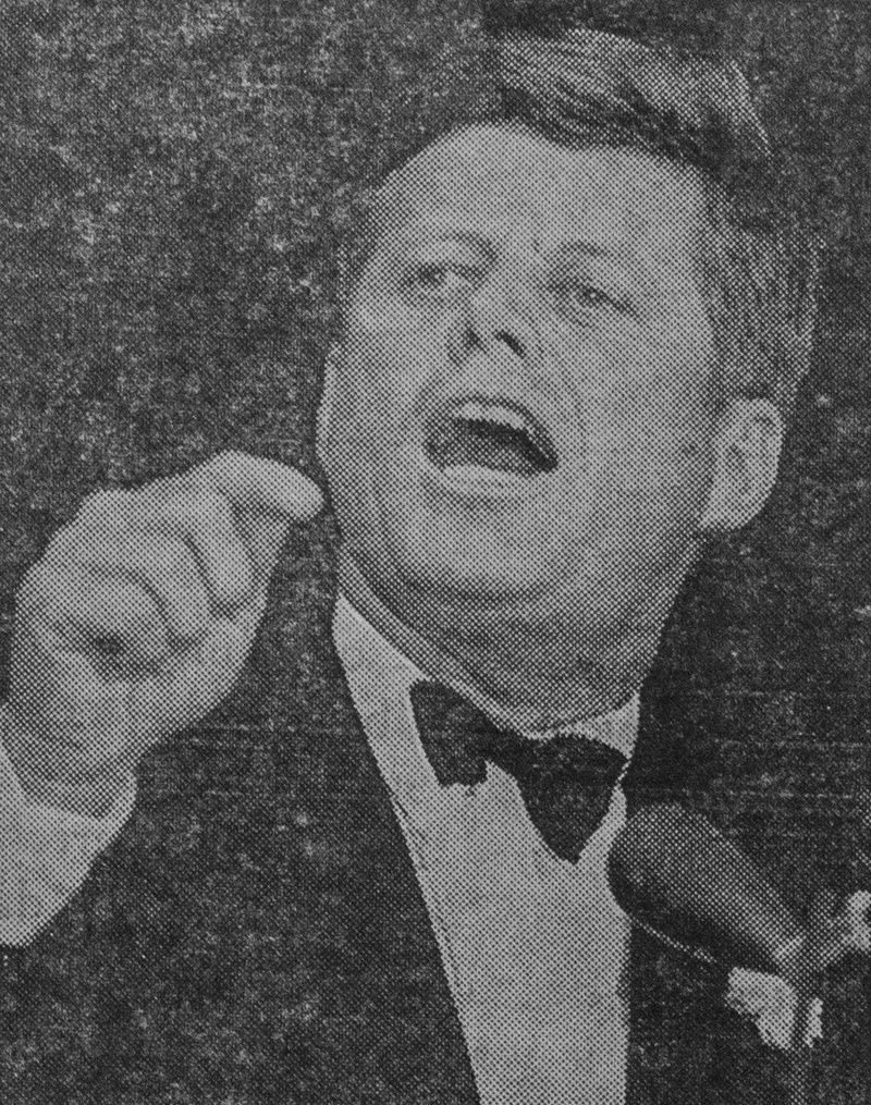 At the Microphone At the Microphone